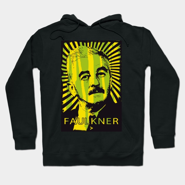 William Faulkner - As Wide as Mississippi Hoodie by Exile Kings 